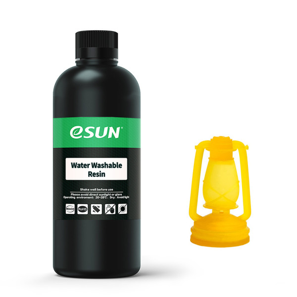 eSun water washable resin | Gul | 0,5kg WATERWASHABLERESIN-Y DFE20188 - 1