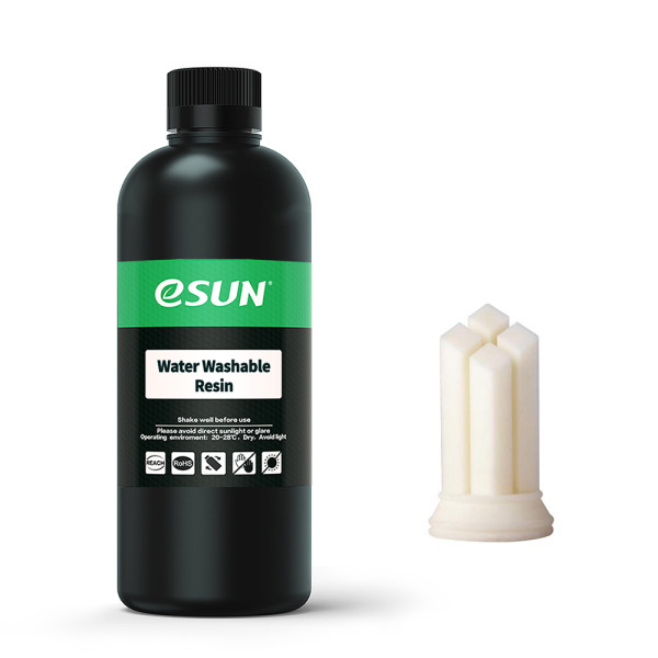 eSun water washable resin | Vit | 0,5kg WATERWASHABLERESIN-W DFE20187 - 1