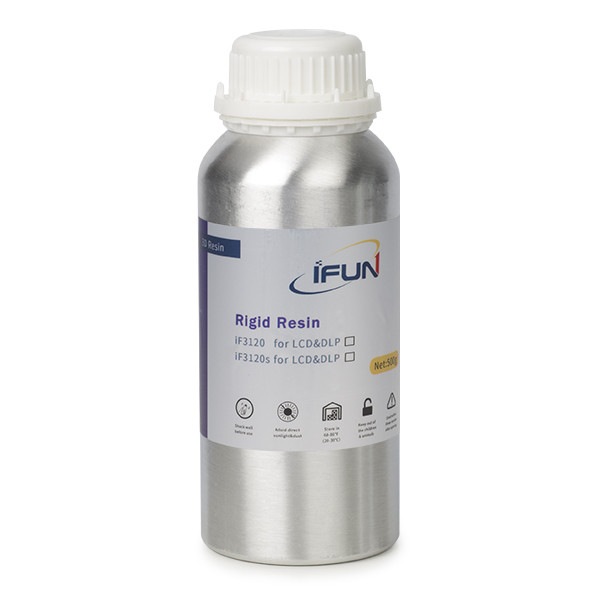 iFun LCD/DLP Basic rigid resin | Svart | 0,5kg iF3120W DLQ03000 - 1