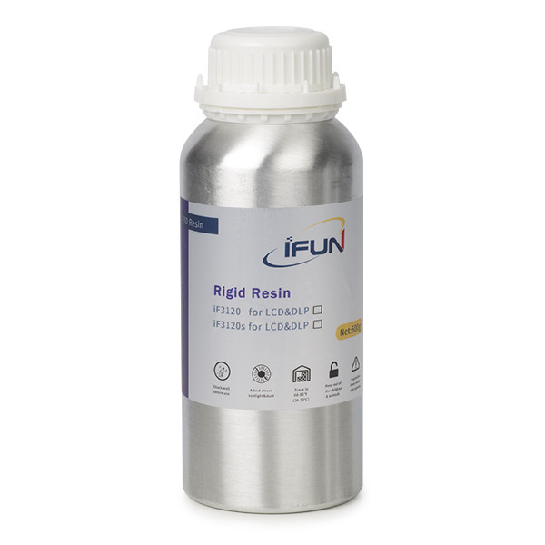 iFun LCD/DLP Basic rigid resin | Svart | 0,5kg DLQ03000 - 1