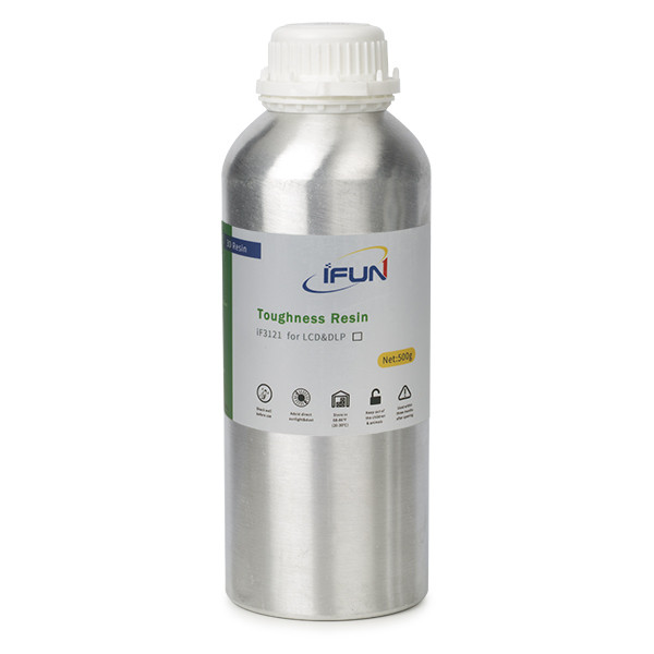 iFun LCD/DLP Toughness resin | Svart | 1kg iF3121 DLQ03017 - 1