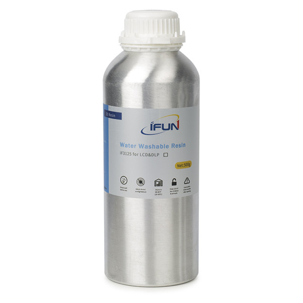 iFun LCD/DLP Water Washable resin | Svart | 1kg  DLQ03045 - 1